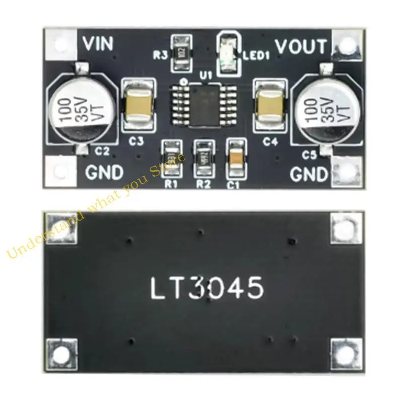 J60A LT3045 3.3V Linear Electricity Regulator Step Down Module Single Power Supply Module Output 3.3V 500mA Regulator