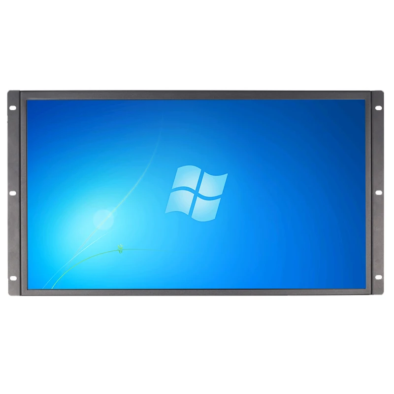 27 inch open frame lcd screen display wall mount capacitive industrial touch monitor