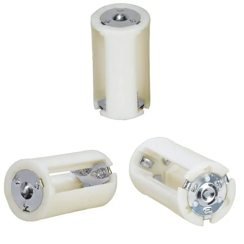 4-20pcs AA To D Battery Box High Quality 3x AA To D Size Battery Adapter Converter Holder Switcher Case Box For Battery Storage image 5
