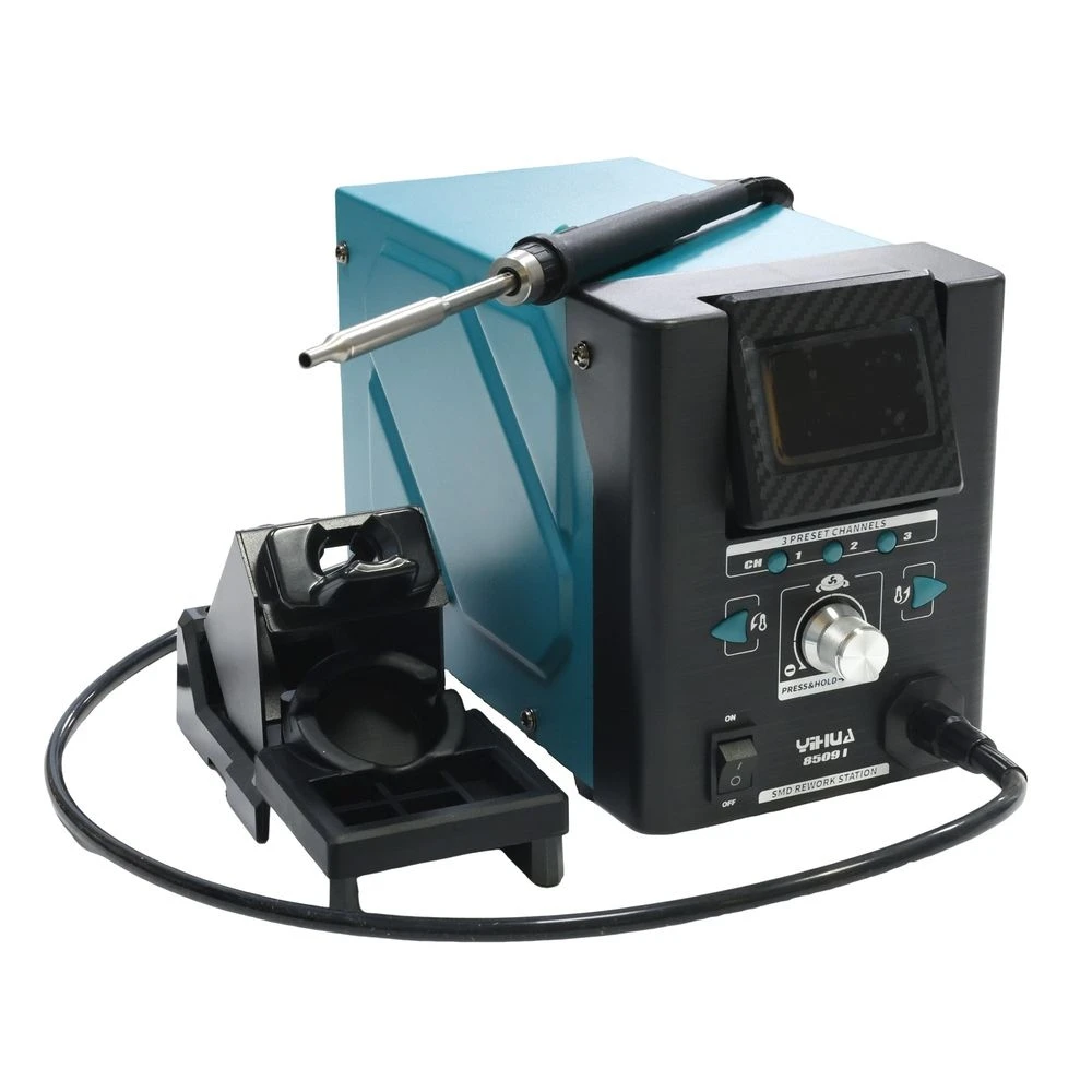 8509-I Breeze Rework Soldering Station Pump Soft Air for Precision Micro Chip Desoldering Mobile Motherboard SMD BGA Components