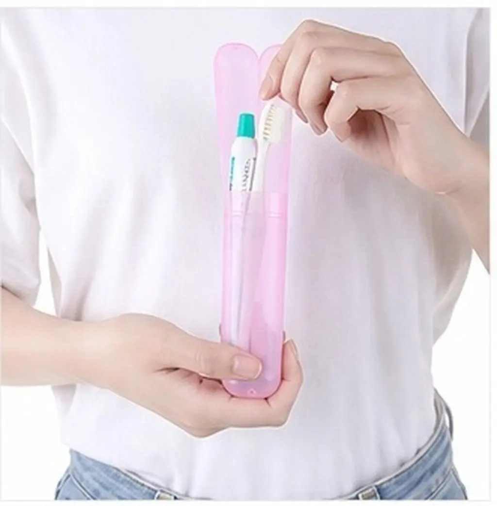 21Pcs Toothbrush Container Space Saving Breathable Brush Storage Box for Toothpaste Toothbrush Daily Necessities Jewelry
