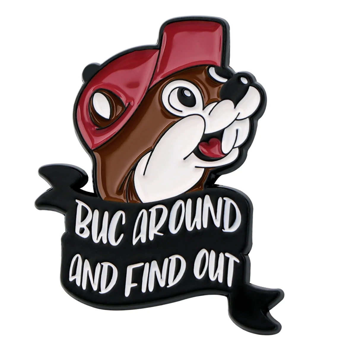 Cute Beaver Enamel Pins Battery Funny Quotes Brooches Badge Lapel Pin For Backpack Clothes Accessories Fashion Jewelry Gifts