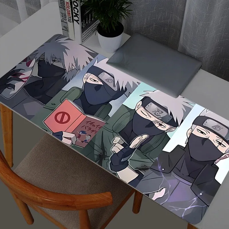 Computer Varmilo Tastatur Mauspad Anime Gaming Zubehör Tisch XXL Gamer Teppich Schreibtisch Matte Naruto Kakashi Hatake Mousepad