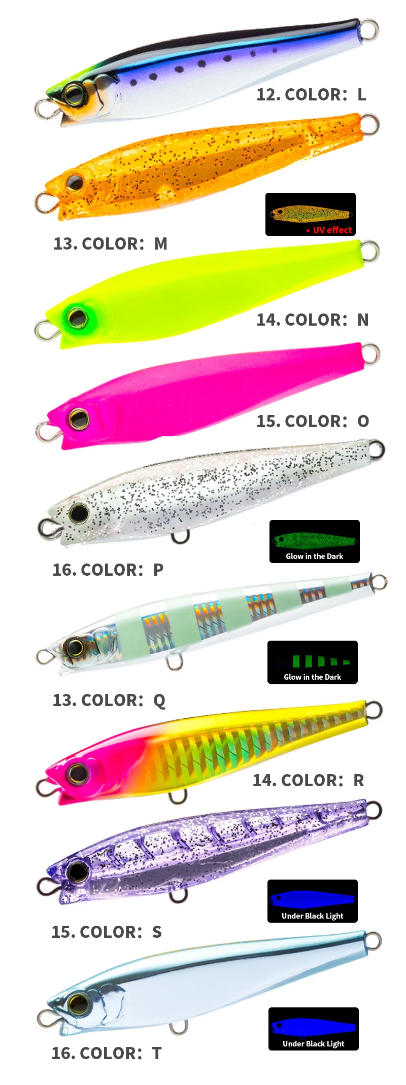 Luya Köder 80mm/30g Unterwasser-Pencil-Köder für Weitwurf-Meeresfischerei auf Wolfsbarsch, Neues Produkt – Detail 8