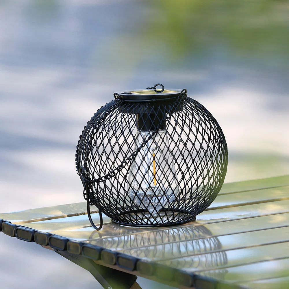 Solar Lantern Outdoor  Upgraded Solar Lights for Exterior Decorative Hanging Lights Waterproof Solar Lanterns