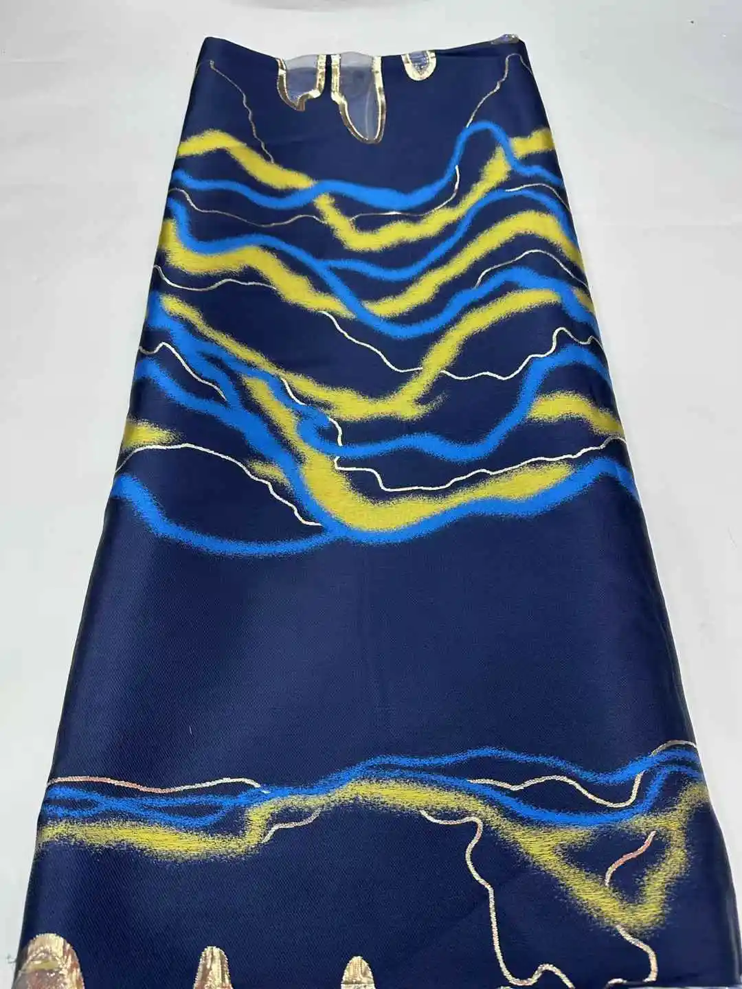 ผ้า Jacquard ภาษาฝรั่งเศสคําแอฟริกันลูกไม้ผ้า Organza ผ้าสไตล์แอฟริกันผ้า 2025 สําหรับงานแต่งงานชุดแต่งงานเย็บ