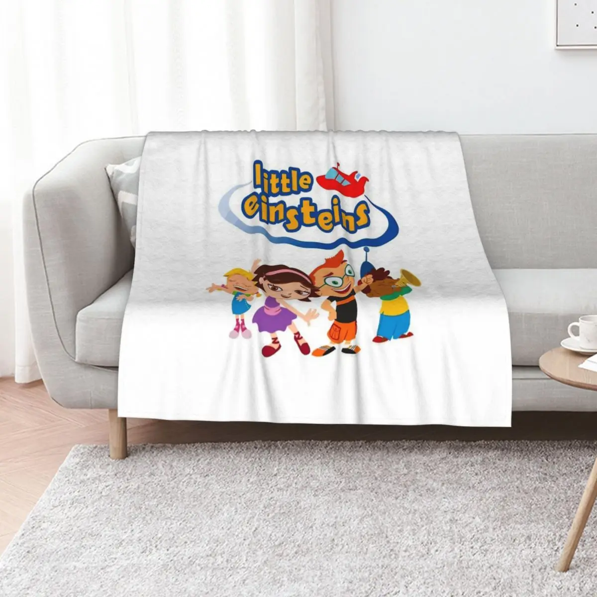 

Funny Little Einsteins Throw Blanket Extra Large Throw Polar Luxury St christmas decoration Blankets