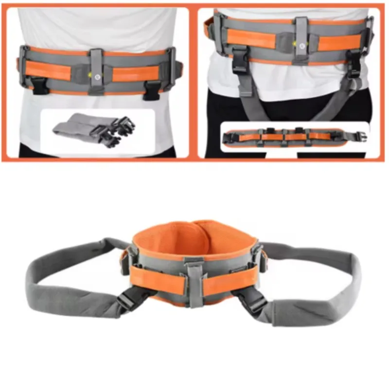 

HANRIVERGait Belt For Transfer Walking with 7 Hand Grips and Quick-ReleaseBuckleTransferBelt Handles SafetyGaitPatientAssist