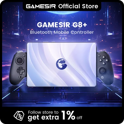 Bluetooth Mobile Gamepad With Hall Sticks