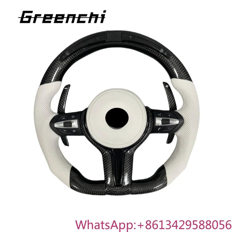 

For BMW M2 M3 M4 M5 X1 X2 X3 X4 X5 X7 1-7 Series F10 F20 F30 F90 Carbon Fiber Steering Wheel Upgrade and Modification