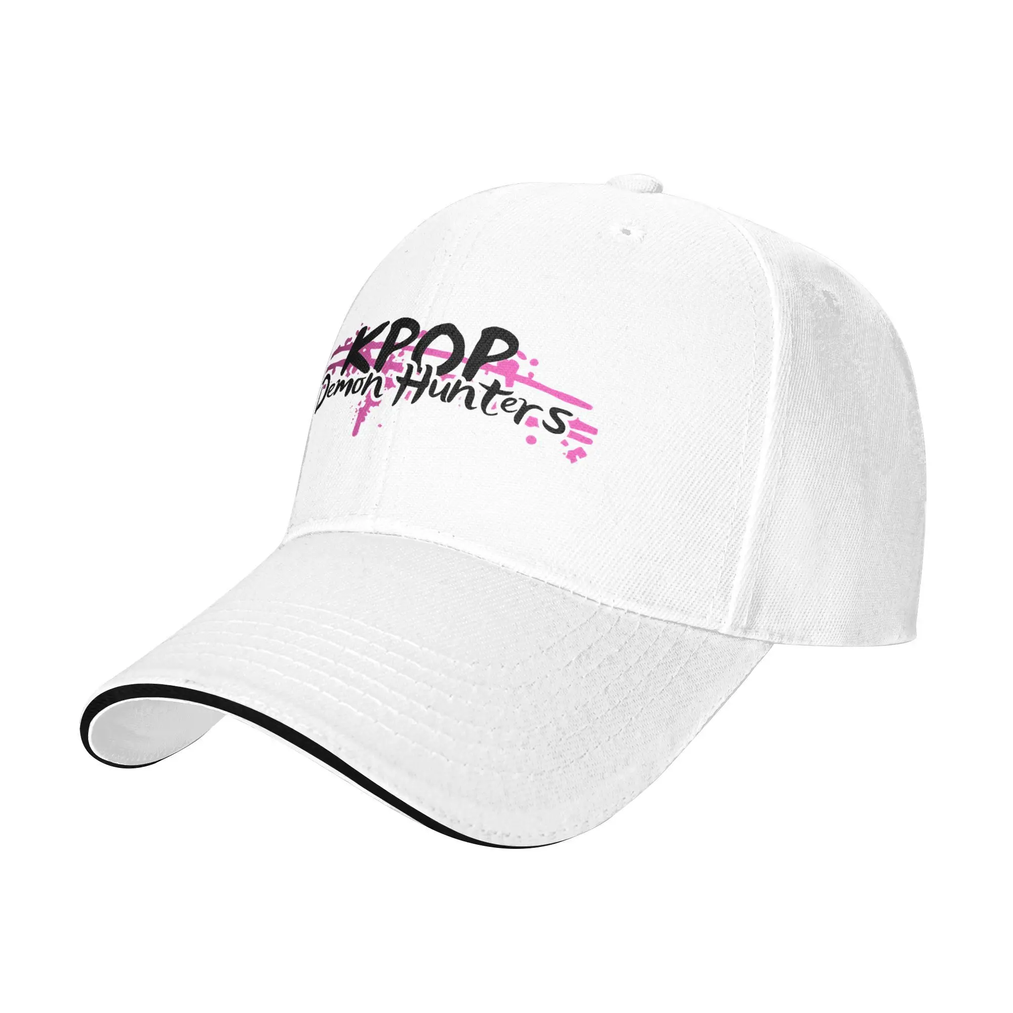 

KPOP Demon Hunters Sun Baseball Cap Spring Casual Trucker Hat For Couple Women Hunting Camping Baseball Caps