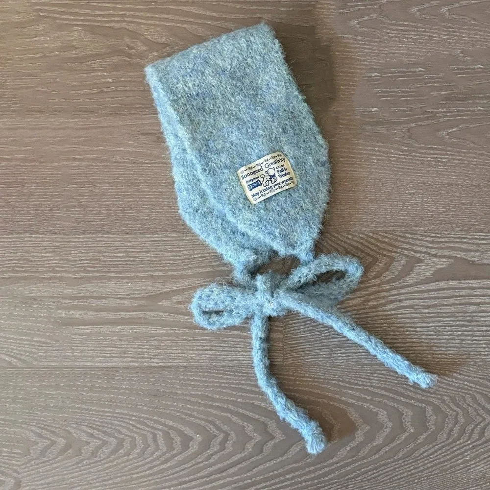 

Модные шерстяные наушники в корейском стиле с ремешками, утолщенные однотонные вязаные накладки на уши, ветрозащитная защита ушей, теплые наушники на каждый день