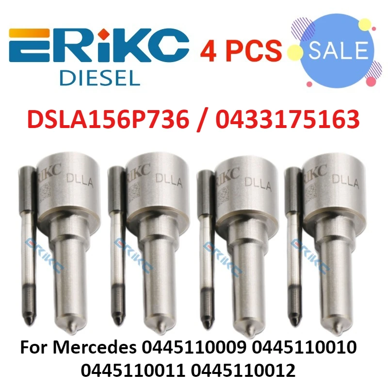 

Форсунка распылителя дизельного топлива DSLA156P736 Форсунка 0433175163 для Mercedes 0445110009 0445110010 0445110011 0445110012