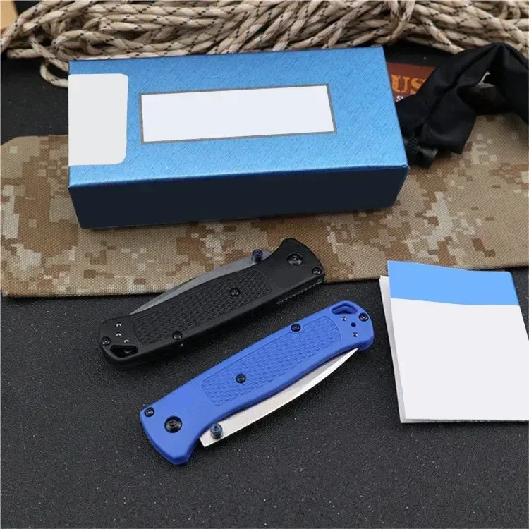 BM 535 Mini Bugout EDC Munual Folding Pocket Knife Survival Tactical Knife for Men Outdoor Hunting Hand EDC Knives Utility Tools