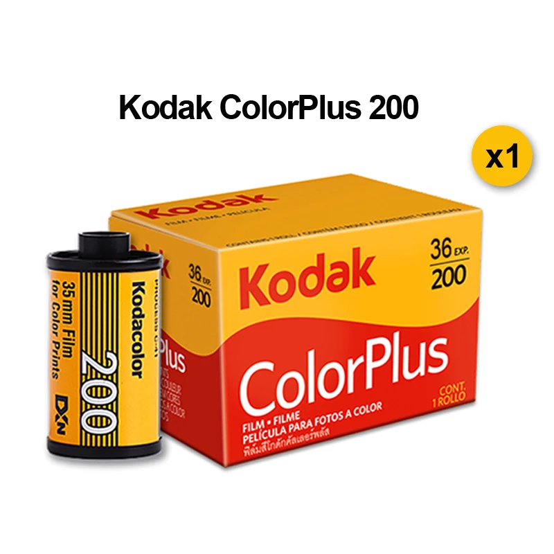 KODAK ColorPlus 200 35 mm film 36 belichting per rol geschikt voor M35 / M38 / H35 camera (vervaldatum: 04/2025)