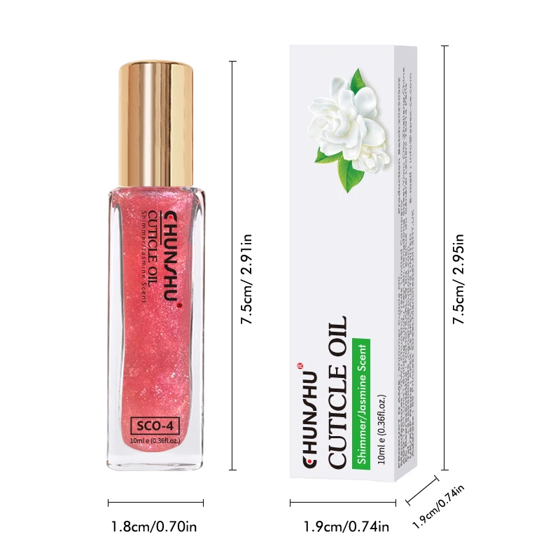 CHUNSHU لامع احباط فيتامين بشرة الأظافر النفط تغذي استعادة الأظافر التالفة 10 مللي العناية بالأظافر تنشيط النفط يرطب القوة