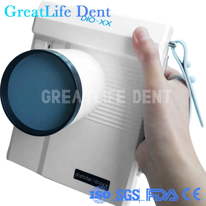 GreatLfie Dent Hospital Professional Portable Dental DIO-XX X Ray Camera Machine Portable X Ray Camera With Sensor Image