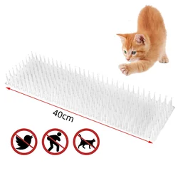 Spikes Repeller Cat Plastic Bird Repellent Anti Pigeon Anti-bird Squirrel Garden Fences Control Transparent Spikes