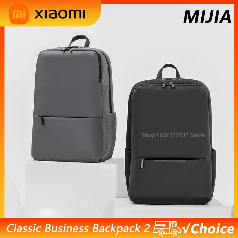 

Xiaomi MIJIA Classic Business Backpack 2 Fashion Laptop Bag for Men and Women Travel Large Capacity Backpack