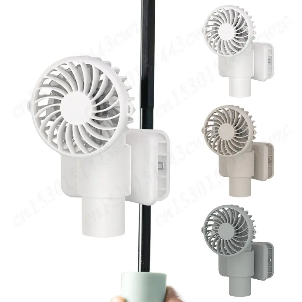 

Mini Clip Fan Type C Rechargeable Desktop Clip Fan Portable Handheld Fan 3 Gears Electric Personal Fan for Student Dormitory