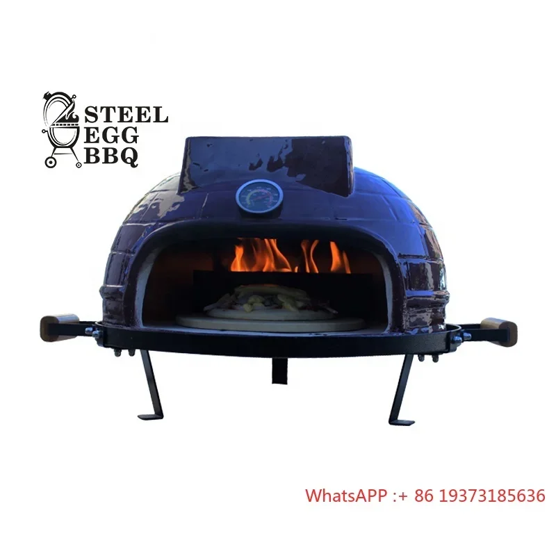 SEB KAMADO Cooking Appiliance Indoor Charcoal Ceramic BBQ Grill Tabletop Small Charcoal Ceramic Pizza Oven