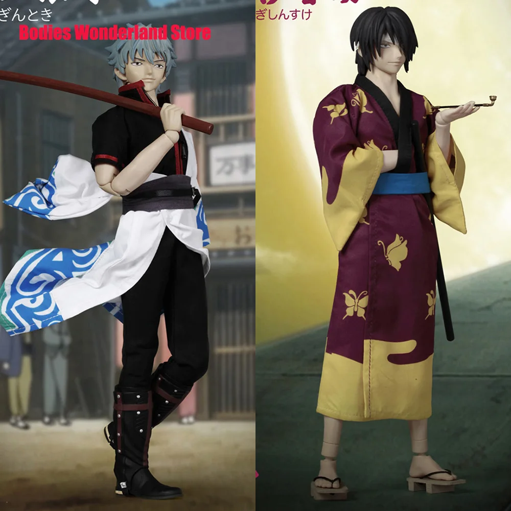 

XM series XM001 XM002 1/6 Scale Full Set GINTAMA Takasugi Shinsuke / Sakata Gintoki Male Japanese Anime Action Figure