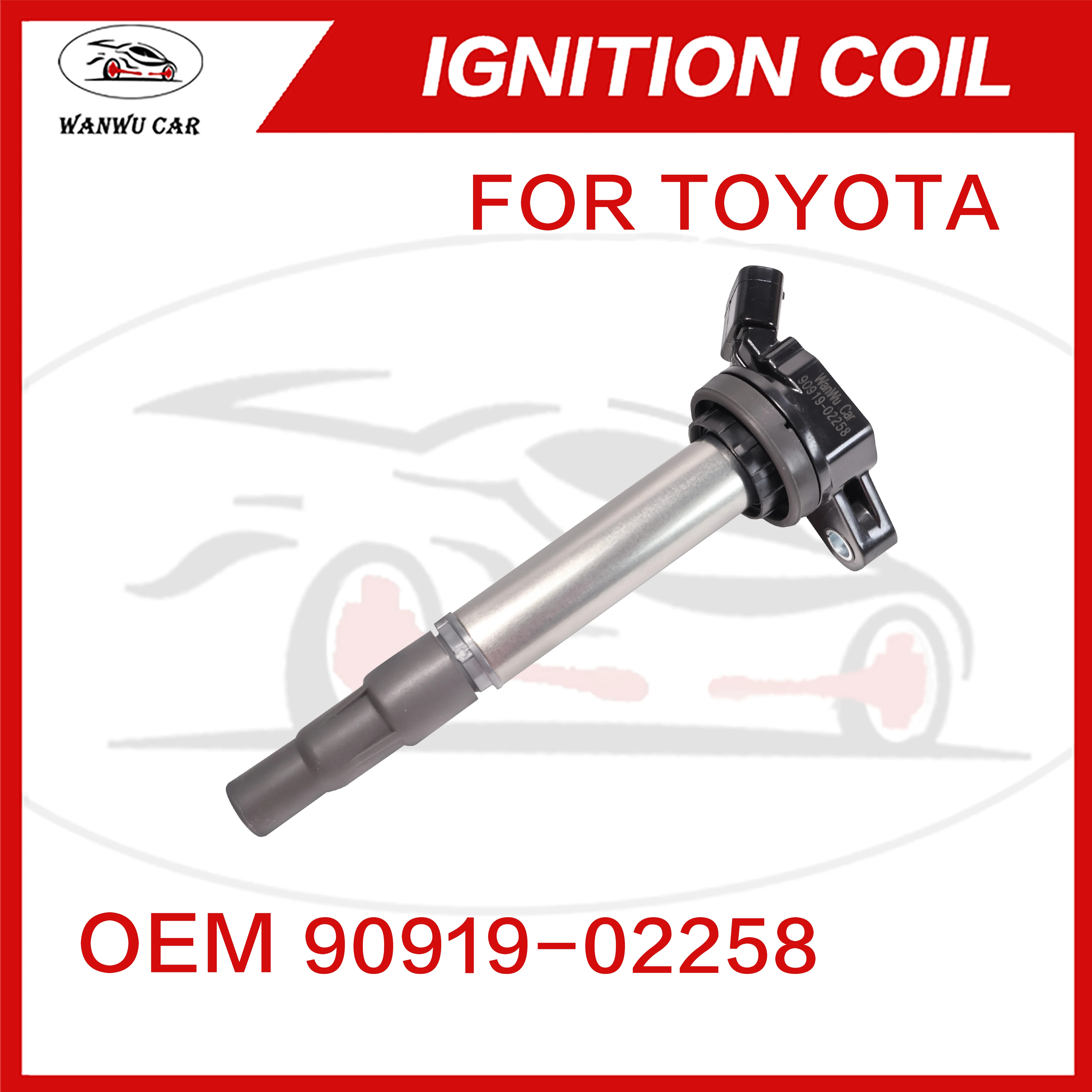 90919-02258 Ignition Coil Igniter Suitable For TOYOTA 90919-02252 90919-C2003 90919-C2005