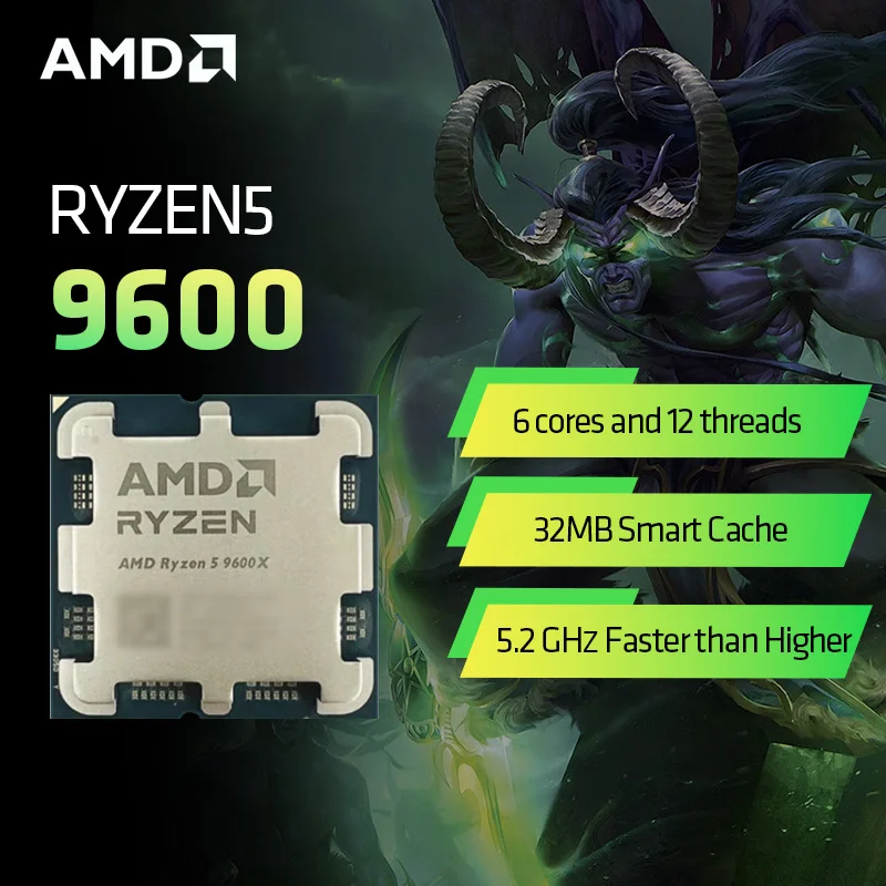 New AMD Ryzen 5 9600 on Socket AM5: What You Need to Know Before Building Your Next Gaming Rig