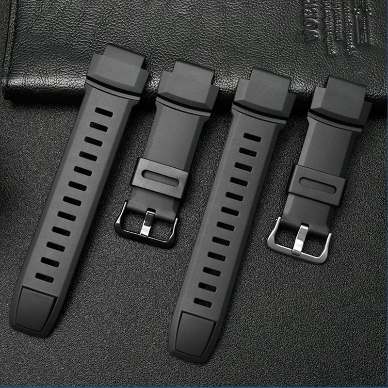 عالية الجودة 18 مللي متر استبدال معصمه ل كاسيو PRG-260/550/250/PRG500 PRW-3500/2500/5100 مطاطا مقاوم للماء سيليكون حزام