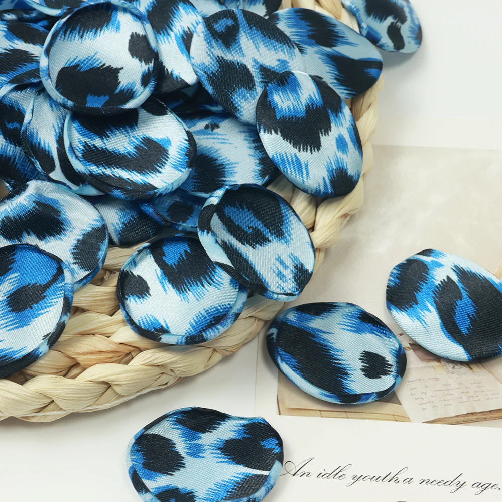 100pcs/bag Leopard Print Rose Petals Wedding Decorations Wedding Accessories Marriage Party Photography Props image 2