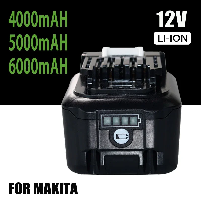 

12V 4000mAh/5000mAh/6000mAh Rechargeable Battery Power Tool for Makita BL1021B BL1041B MT01Z FD07Z PH05Z PH04Z RJ03Z SH02Z FD06Z