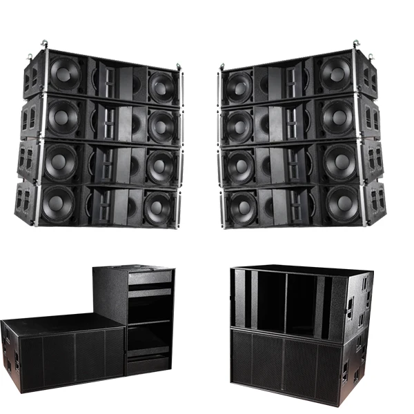 Professional 12-Inch Three Frequency Division Line Array Sound Speaker VT-212LA Stage Equipment Titanium Alloy 2-Channel