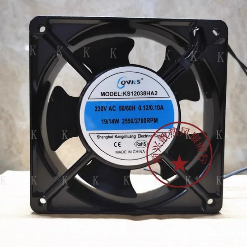 

C FOR QVKS KA1238HA2 AC230V 0.12/0.10A 19/14W Cooling Fan