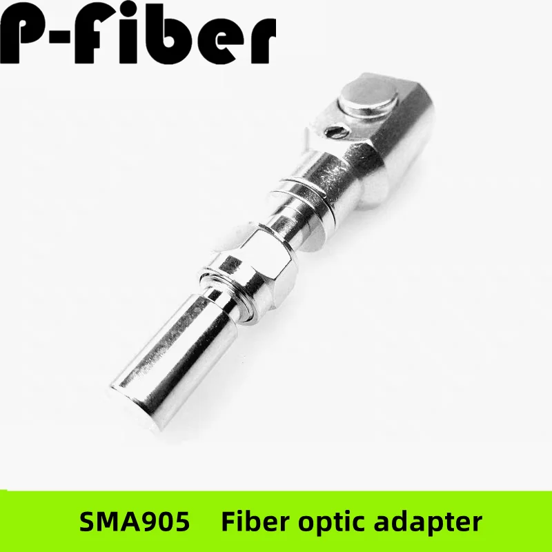 Fiber Adapter SMA905 Metal Bare SMA Quick Coupler Bare Fiber Coupler Converter Base Adapter