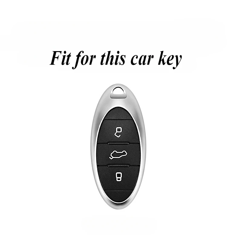 Soft TPU Car Remote Key Case Cover Protect Shell Bag for FAW Bestune T77 T77pro New B70  T55 T33 T99 Car Accessories