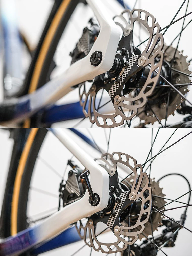 Fahrrad Universal Quick Release Barrel Welle Stangen 12MM Ultra Licht Titan Versteckte Wellen MTB Rennrad Für Disc Bremse hub Teil – Detail 16