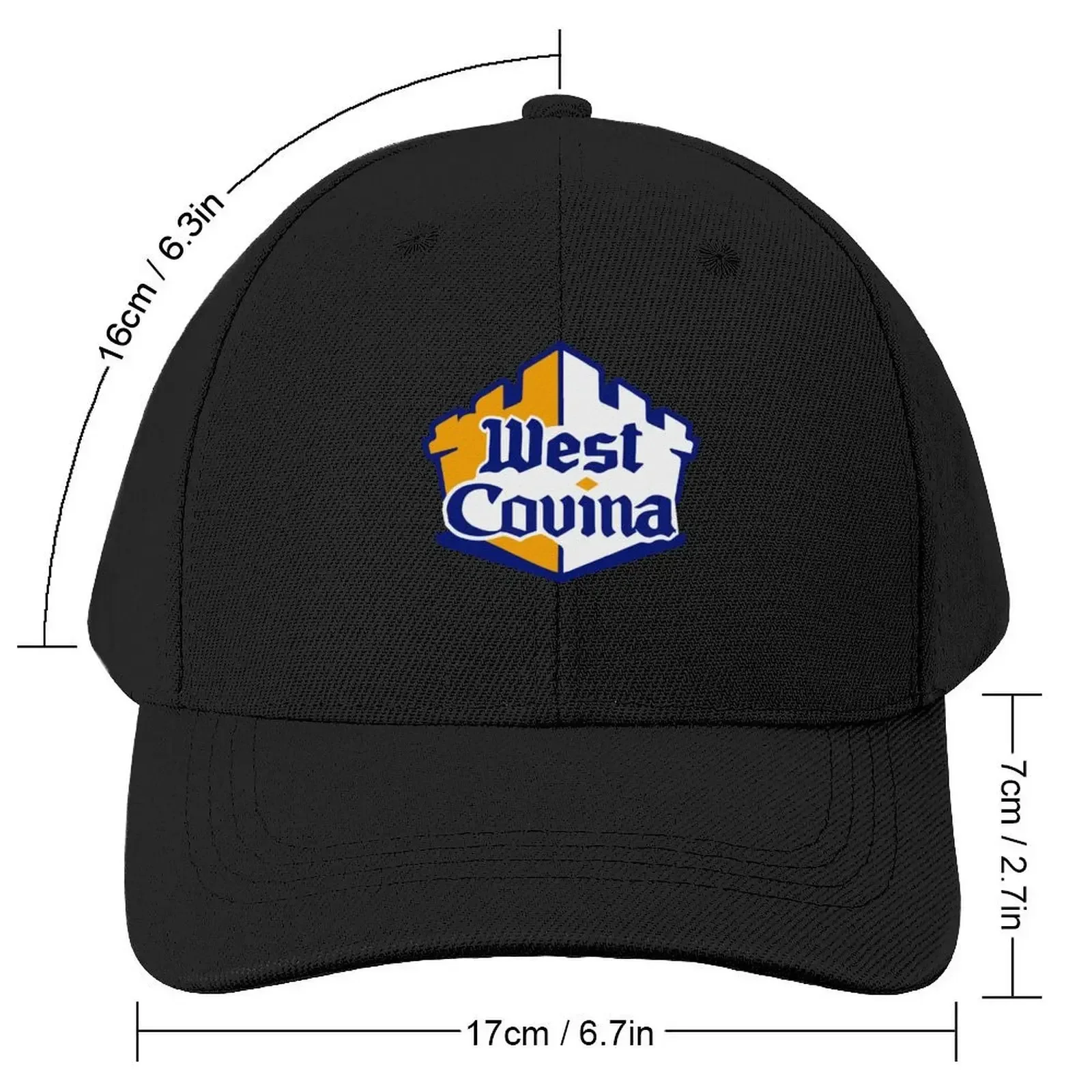 West Covina White Castle Logo Baseball Cap Luxury Brand black Golf Women Men's