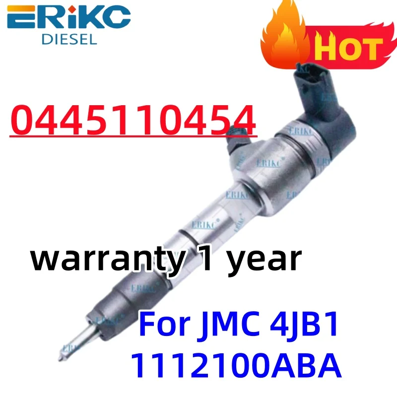 

0445110454 0 445 110 454 Common Rail Injector Set 0445 110 454 Diesel Fuel Spray Injection 0445110454 For JMC 4JB1 1112100ABA