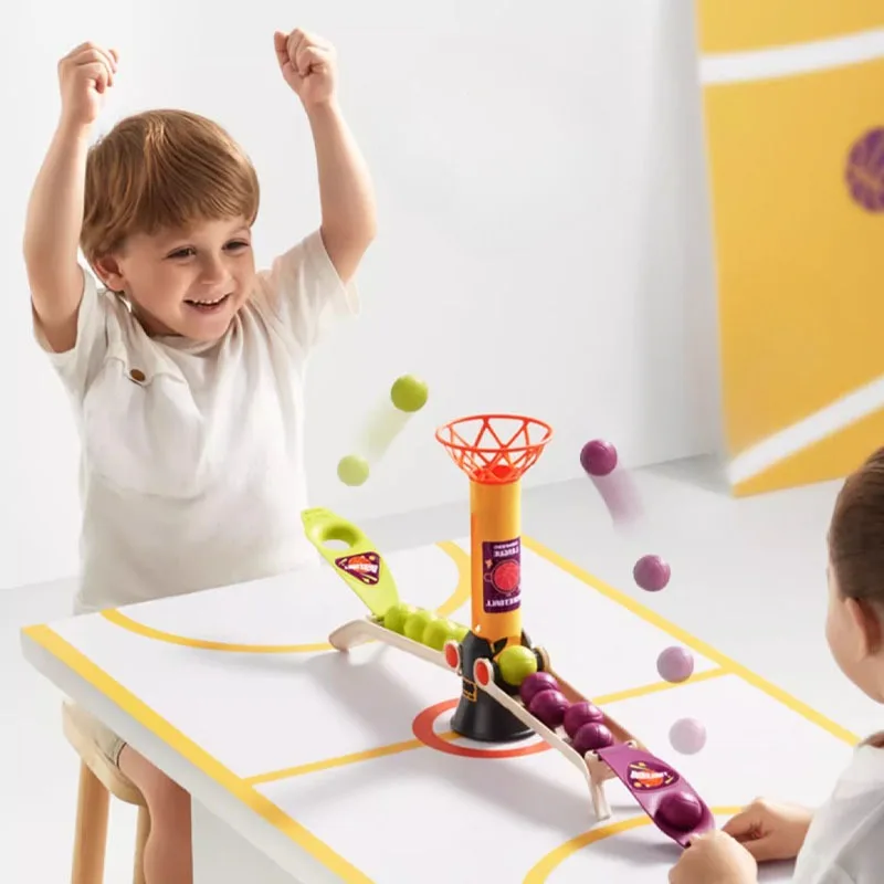 Board games Board games against basketball parent-child interactive toys children's educational ball catching machine