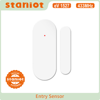 Staniot Tuya 433Mhz Home Alarm System Automatic Sensor Smart Wireless Door and Window Detectors Door opening/closing code