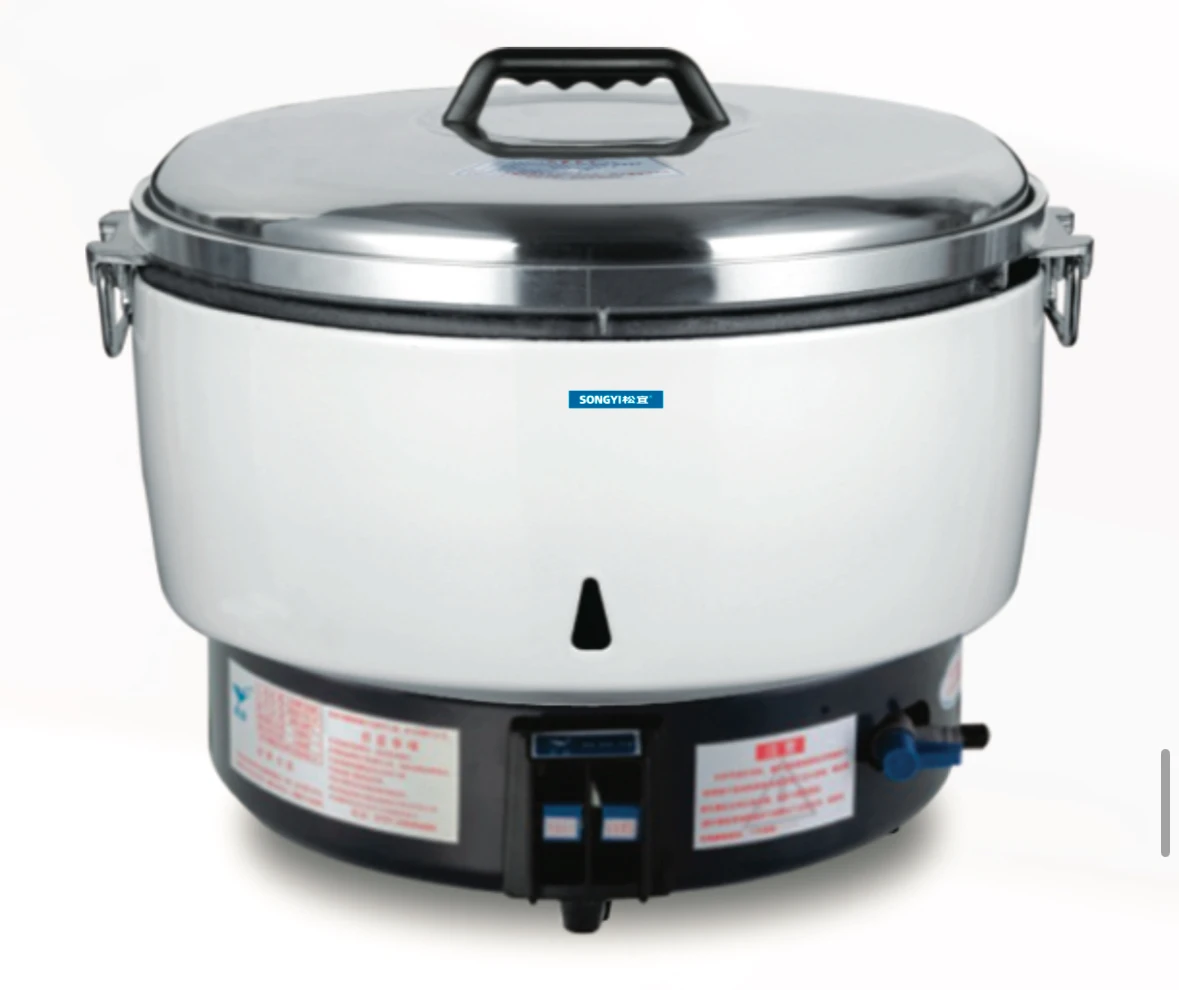 

Aluminum Inner Pot Gas Rice Cooker 10 Liter Multifunctional Simple Operation Gas Rice Cooker