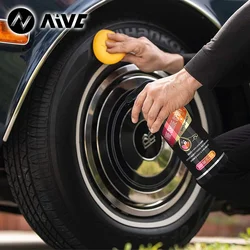 Tire Shine Spray Aivc Tyre Gloss Coating Plastic Rubber Wheel Restorer Agent Spray Polishing Brightener Auto Car Detailing