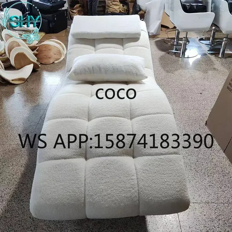 Hot Sale S-Shaped Curved Reclining Massage Bed Adjustable Lash Facial Spa Bed for Salon