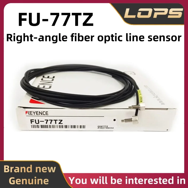 FU-77TZ KEYENCE M4 Right-angle fiber optic line sensor, welcome to consult