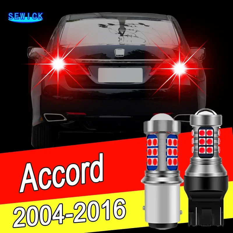 2pcs LED Brake Light Bulb Accessories For Honda Accord 7 8 9 2004-2016 2005 2006 2007 2008 2009 2010 2011 2012 2013 2014 2015