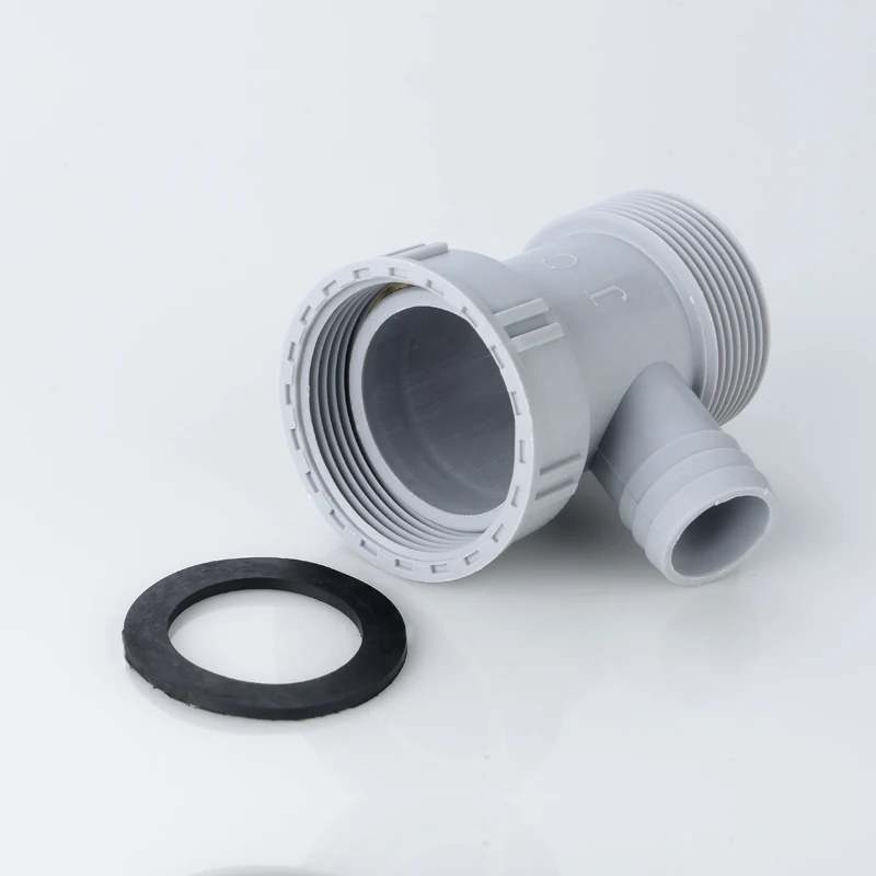 1pcs Kitchen Basin Overflow Hole Conversion Joint Drainage Water Pipe Three Links Head Sink Connector Accessories