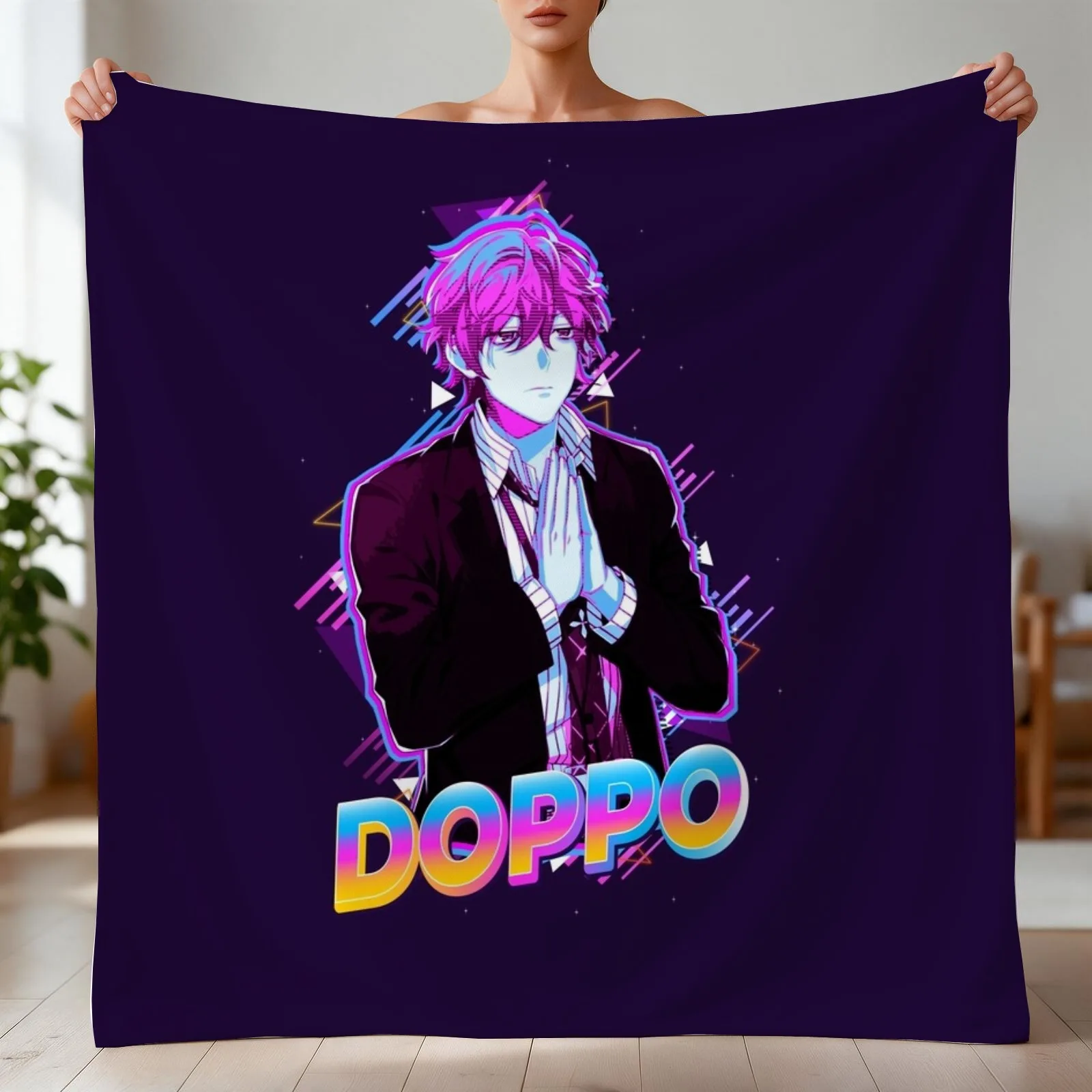 Doppo Kannonzaka Hypnosis Mic Throw Blanket Loose Nap wednesday Blankets