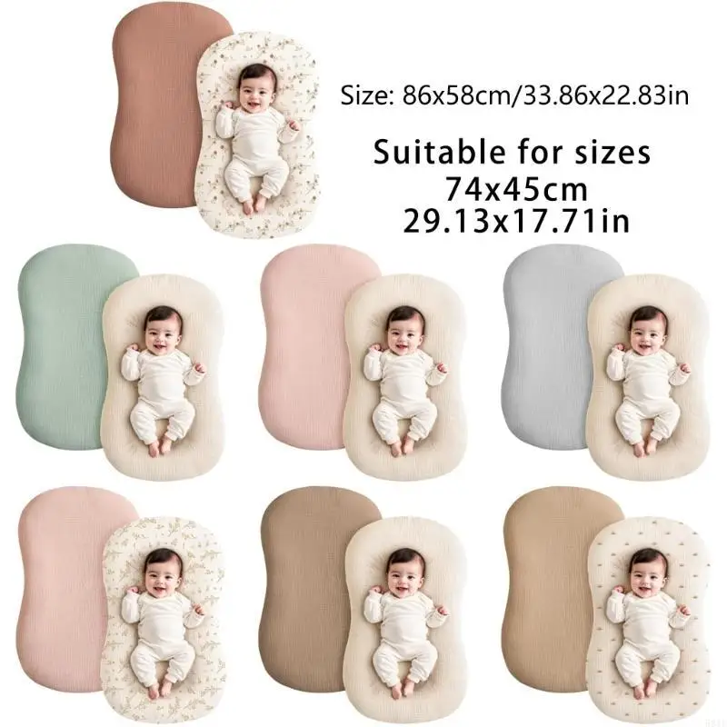 Drap-housse pour bébé, 2 pièces, housse pour chambre bébé, essentiel confortable, 581F