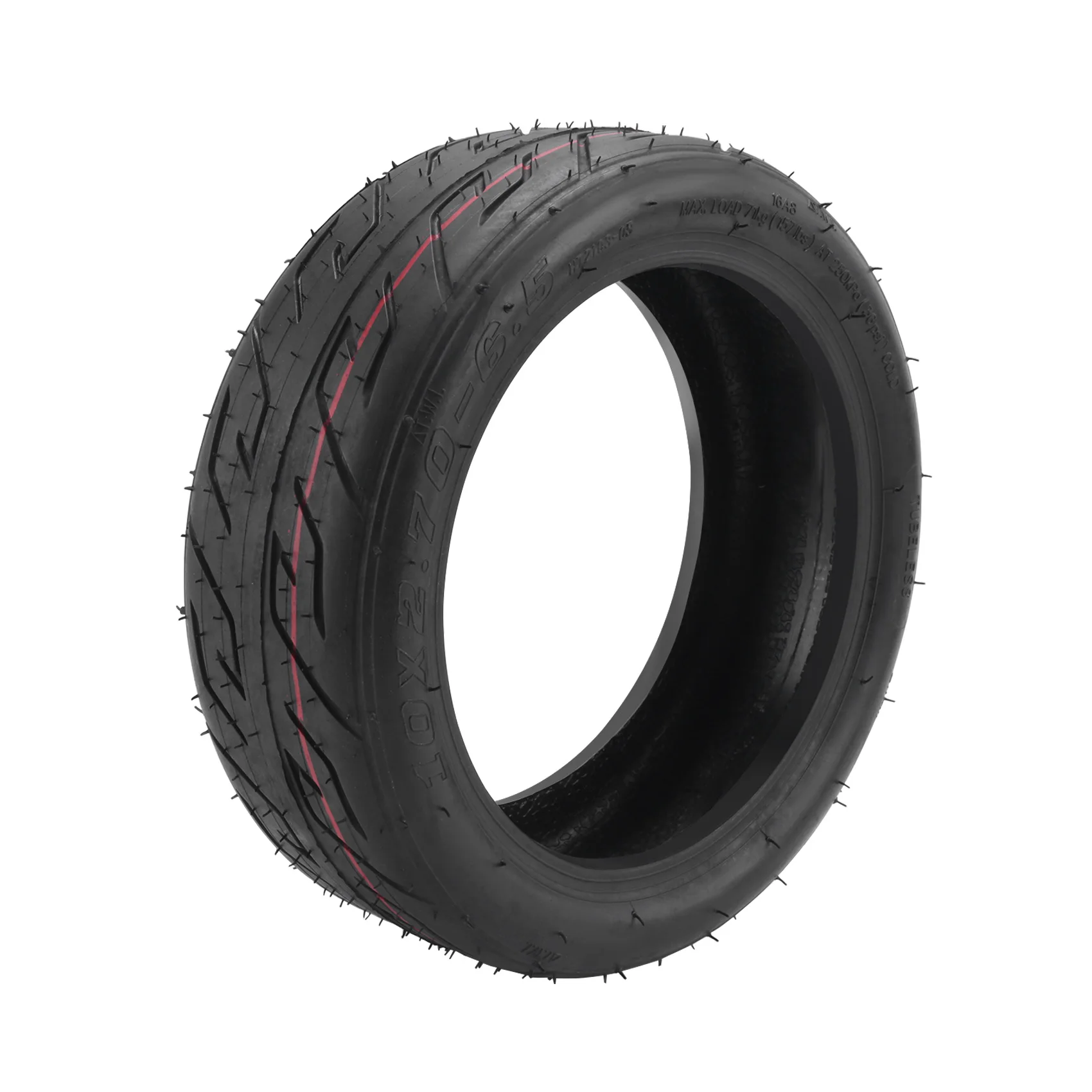 【CYBER MONDAY】10X2.70-6.5 Tire 10 Inch Solid Tire Thickening and Wear Resistance Tyre Electric Scooter Parts