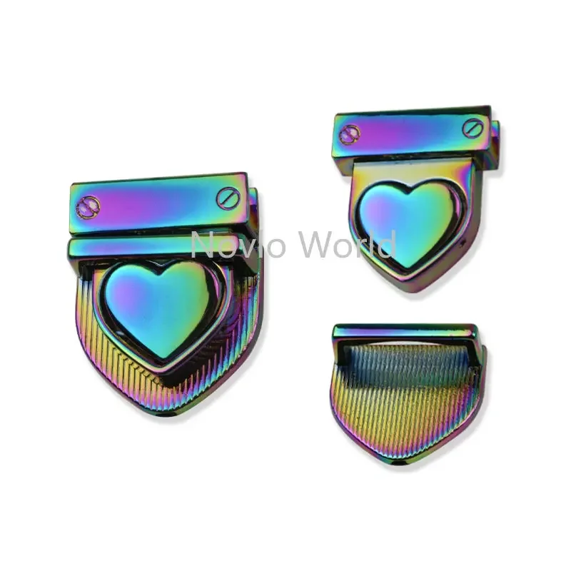 20-100PCS 32x29MM Metal Duck Tongue Locks Clasp Catch Buckles For DIY Craft Bags Handbag Shoulder Totes Press Lock Accessories